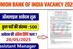 Union Bank SO Recruitment 2025 Notification PDF, Last Date to Apply Online, Exam Date, Syllabus, Result, Official Website, etc.